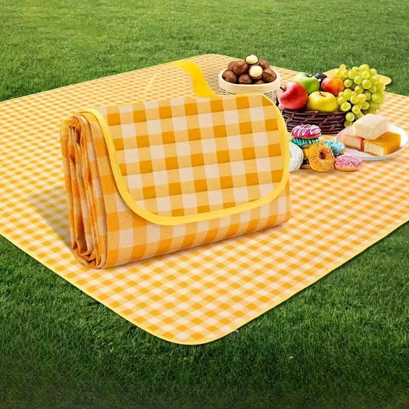 Voděodolná venkovní pikniková deka Deluxe 2×2 m – ideální společník pro každé dobrodružství 